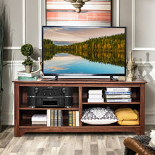 Load image into Gallery viewer, 58&quot; Entertainment Media Center Wood Storage TV Stand
