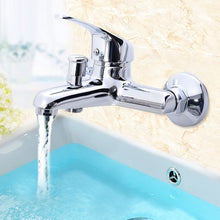 Load image into Gallery viewer, Kitchen And Bathroom Chrome Basin Wash Faucet Hot/Cold Mixer Water Tap
