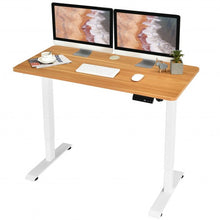 Load image into Gallery viewer, Electric Height Adjustable Standing Desk with Memory Controller-Coffee
