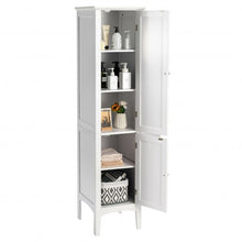 Load image into Gallery viewer, Freestanding Bathroom Storage Cabinet for Kitchen and Living Room-White
