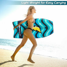 Load image into Gallery viewer, 37&quot; Lightweight Bodyboard with Wrist Leash for Kids and Adults-M
