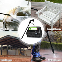 Load image into Gallery viewer, 1800 PSI Portable Electric High Pressure Washer 1.96 GPM 1800 W-Green
