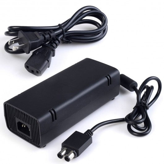 New Slim Microsoft Xbox 360 Power Supply Brick AC Charger Adapter Cable Cord