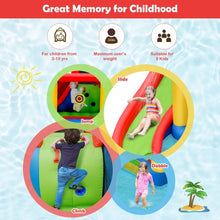 Load image into Gallery viewer, Inflatable Water Slide Jumping Bounce House with 740 W Blower
