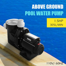 Load image into Gallery viewer, 1.5HP Swimming Pool Electric Pump Water Pump SPA DC 5040 GPH 1-1/2&quot; NPT
