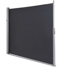 Load image into Gallery viewer, 118.5&quot; x 63&quot; Patio Retractable Folding Side Awning Screen Privacy Divider
