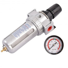 Load image into Gallery viewer, Air Pressure Regulator Filter Water Separator with Pressure Gauge
