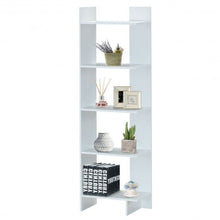 Load image into Gallery viewer, 5-tier Freestanding Decorative Storage Display Bookshelf
