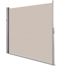 Load image into Gallery viewer, 118.5&quot; x 71&quot; Patio Retractable Folding Side Awning Screen
