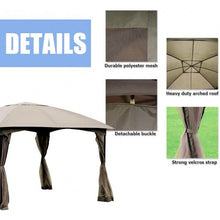 Load image into Gallery viewer, 11.5&#39; x 11.5&#39; Fully Enclosed Outdoor Gazebo with Removable 4 Walls
