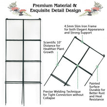 Load image into Gallery viewer, 16&quot; x 16&quot; x 39&quot; 4 Pack Garden Plant Trellis
