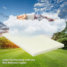 Load image into Gallery viewer, 3 inch Bed Mattress Topper Air Cotton for All Night’s Comfy Soft Mattress Pad-Full Size
