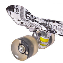 Load image into Gallery viewer, Concise 2 Colors Skateboard with Semi-transparent Wheels
