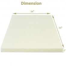 Load image into Gallery viewer, 3 inch Bed Mattress Topper Air Cotton for All Night’s Comfy Soft Mattress Pad-Full Size
