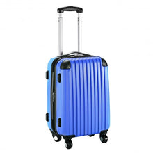 Load image into Gallery viewer, GLOBALWAY 20&quot; ABS Carry On Luggage Travel Bag Trolley Suitcase 8 color-Navy
