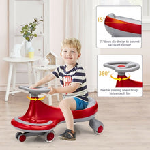 Load image into Gallery viewer, Wiggle Car Ride-on Toy with Flashing Wheels-Red
