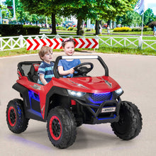 Load image into Gallery viewer, 12V 2-Seater Kids Ride on UTV with Slow Start Function Music-Red
