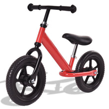 Load image into Gallery viewer, 12 Inch Kids No-Pedal Bike with Adjustable Seat-Red
