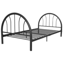 Load image into Gallery viewer, 83&quot; x 42&quot; x 35&quot; Black Twin Size Metal Bed Frame
